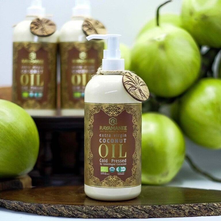 Huile de coco parfumée Rayamanee
